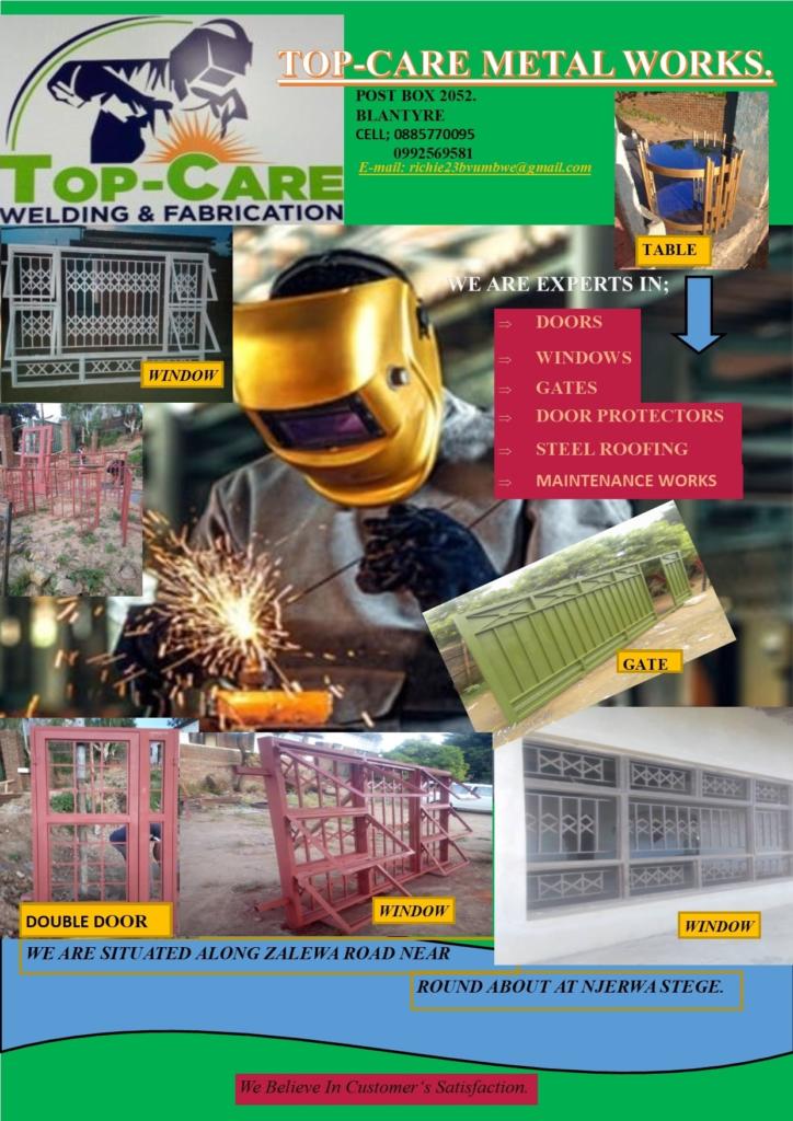 Top care welding and fabrication
