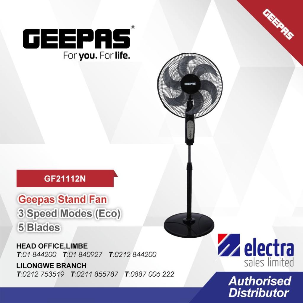 The Geepas Stand Fan will keep you cool ...