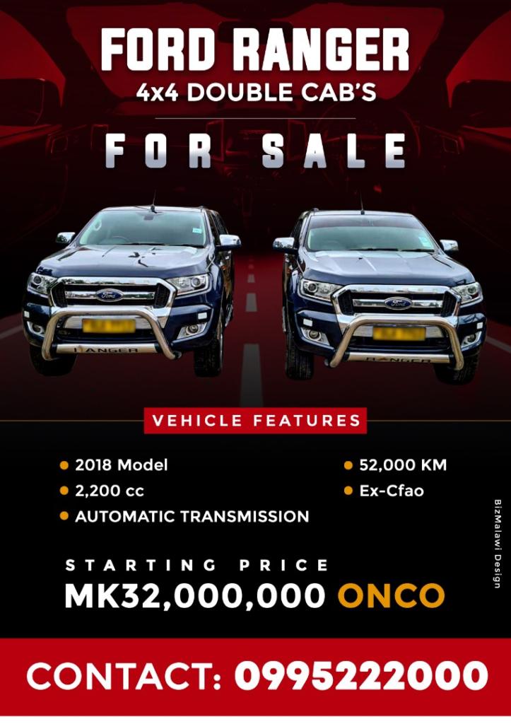 Ford Ranger Double Cabs for Sale at an a...