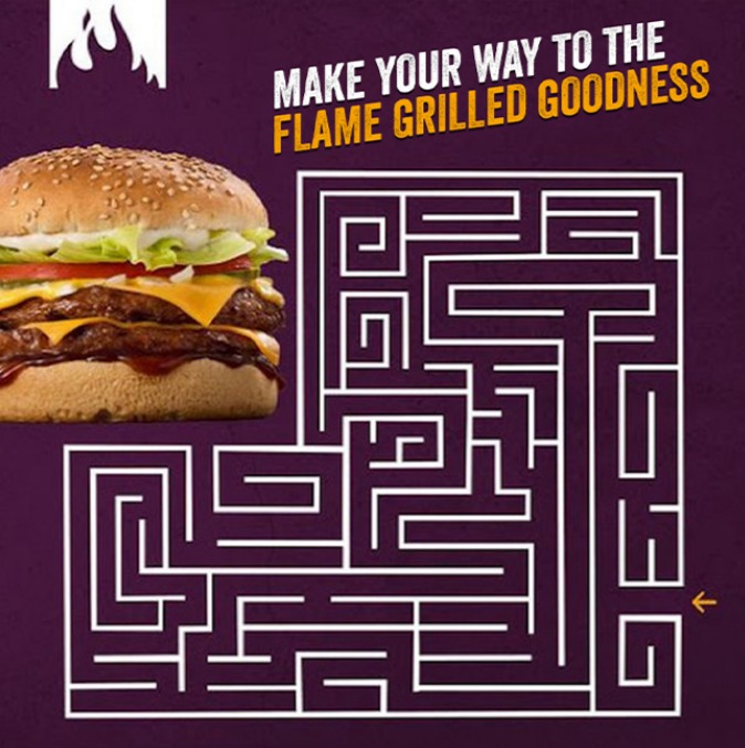 How much do you love our Flame Grilled?...